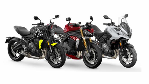 Triumph: Νέα χρώματα για Trident, Speed Triple 1200, Rocket και Tiger 